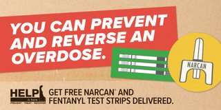 Narcan® and Fentanyl Test Strips Facebook and Twitter
