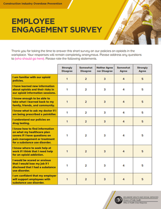Employment Engagement Survey