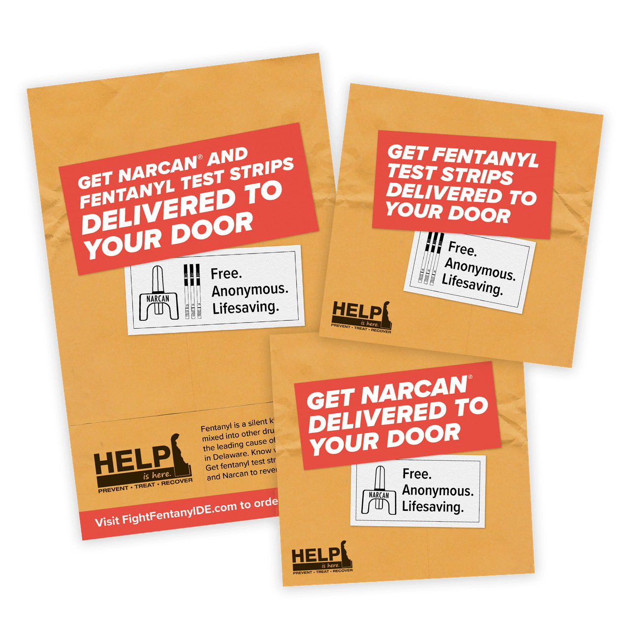 Free Narcan® and Fentanyl Test Strips | Help is Here Delaware